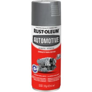 Spray Aerosols Esmalte Para Motor Color Aluminio 260°c