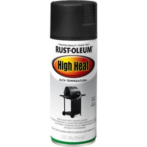 Pintura Aerosol Rust Oleum Alta Temperat.blanco Mate 340g