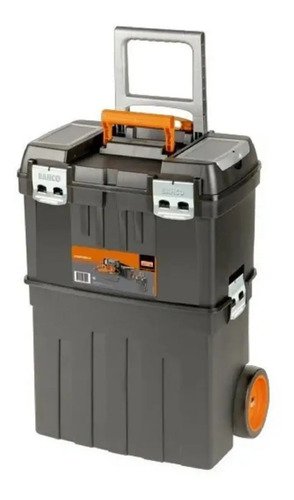 Caja Plastica De Herramientas Bahco Hd Con Ruedas Y Manija
