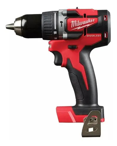 Taladro Percutor Brushless Milwaukee 1 Bat + Packout Color Rojo - Imagen 2
