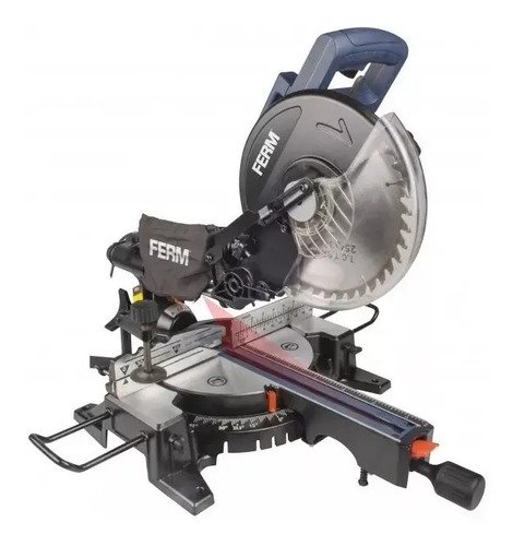 Sierra Ingletadora Deslizante Ferm 1900w - 255mm Msm1038 Tyt