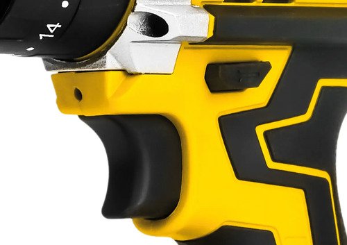 Taladro Destornillador Con 2 Baterías Y Kit De Accesorios Amarillo - Imagen 5