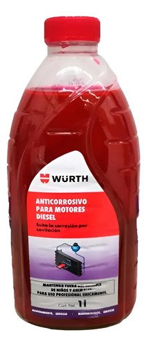 Anticorrosivo Anticabitante Wurth Motores Diesel Rinde 25l.