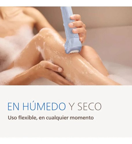 Depiladora Philips Epilator Serie 8000 Bre708/00 Cerámica Lavanda - Imagen 3