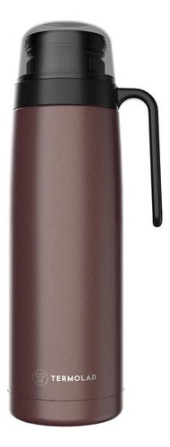 Termo Termolar R-evolution Rolha-dupla1 1l Marrón Oscurobronce Marrón Oscuro - Imagen 2