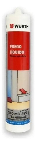 Würth monocomponente base acrílica Clavo líquido Líquido Sin punta
