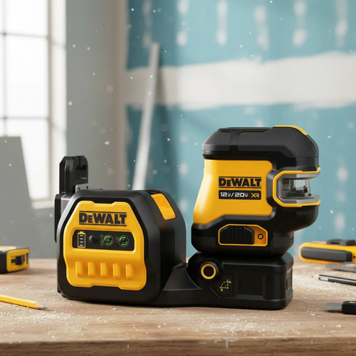 Laser Dewalt Lineas H-v+plomada 12/20v Verde 100m - Imagen 2