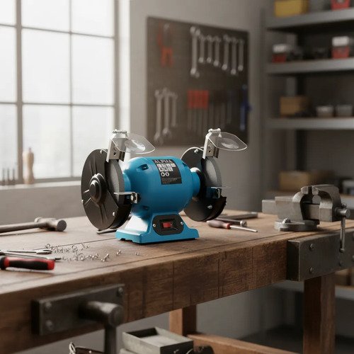 Amoladora De Banco Alpha Pro 8 PuLG. 550w - Imagen 2