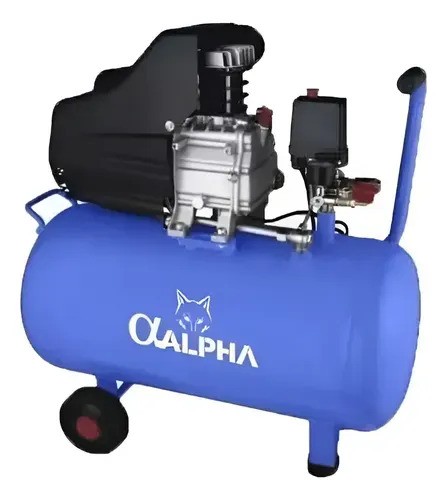 Compresor Alpha Pro 2hp 24lts Caudal 220 L/m