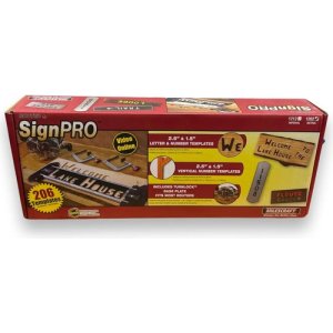 Kit De Fabricacion De Letreros Router Singpro Milescraft