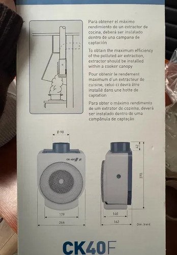 Soler & Palau CK 40 F Extractor - Imagen 5