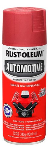 Pintura Alta Temperatura En Aerosol 340gr