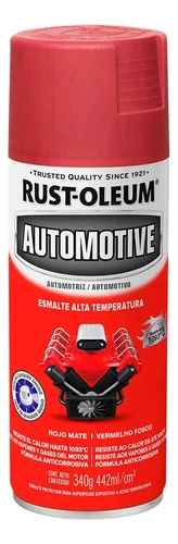 Pintura Alta Temperatura En Aerosol 340gr