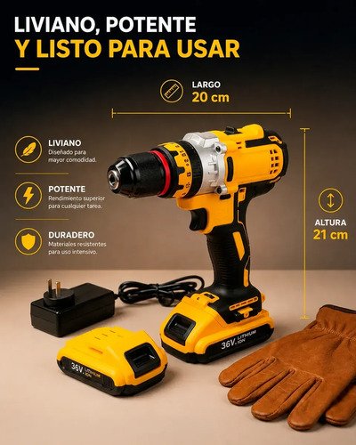 RelexTech Atornillador A-57275 Maletín de transporte - Imagen 2