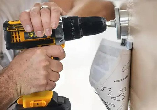 Taladro Destornillador Con 2 Baterías Y Kit De Accesorios Amarillo - Imagen 7