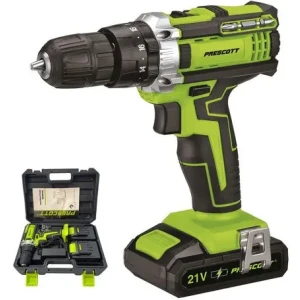 Taladro Inalámbrico De 10mm Prescott Pt2002107 21v