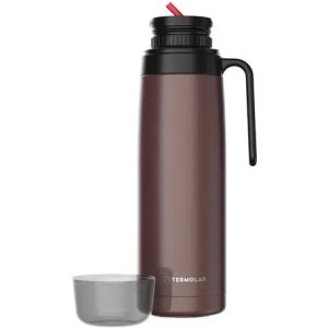 Termo Termolar R-evolution Rolha-dupla1 1l Marrón Oscurobronce Marrón Oscuro