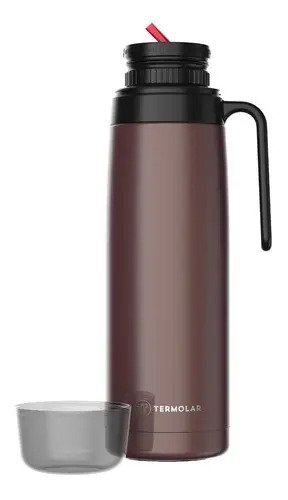 Termo Termolar R-evolution Rolha-dupla1 1l Marrón Oscurobronce Marrón Oscuro
