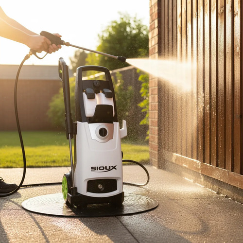 Hidrolavadora Eléctrica Sioux Profesiona 2500w 170bar 6.7l/m - Imagen 2
