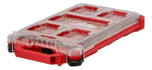 Taladro Percutor Brushless Milwaukee 1 Bat + Packout Color Rojo - Imagen 3