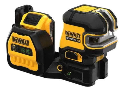 Nivel Laser Dw 20-12v Verde 5 Puntos+2 Lineas 100mt