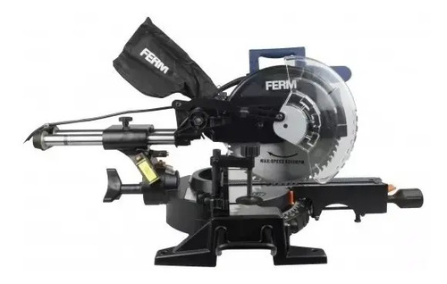 Sierra Ingletadora Deslizante Ferm 1900w - 255mm Msm1038 Tyt - Imagen 4