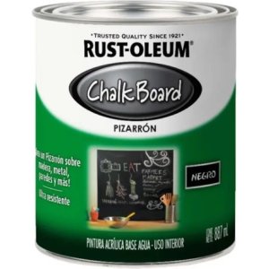 Pintura Pizarron Negro Mate Rust Oleum 0,887lt