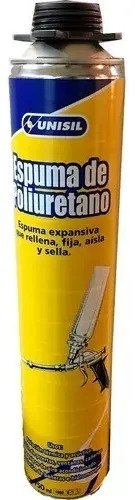 Espuma De Poliuretano Unisil 750 Ml - Ferreteria Tyt