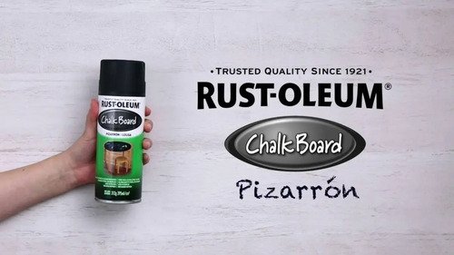Aerosol Rust Oleum Pizarron Negro Mate Sp 312gr - Imagen 7