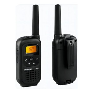Handy Intelbras Rc 4002 Profesional Con 2 Radios, Pantalla Y Teclado Negro