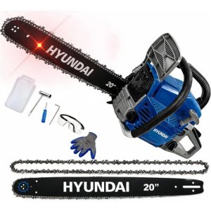 Motosierra A Nafta 52cc 2.5hp A Cadena Espada 20 Hyundai