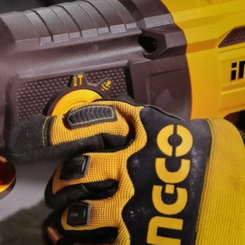 Rotomartillo 26mm Sds Plus S/bat S/cargador Ingco Crhli20268 Negro Y Amarillo - Imagen 7