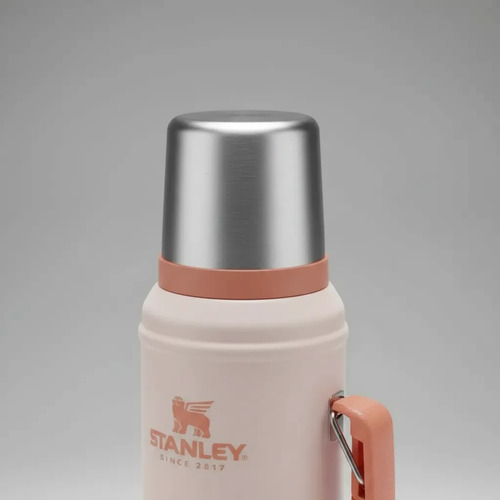 Termo Stanley Clásico 1 It Acero Inox Premium Tapon Cebador - Imagen 4
