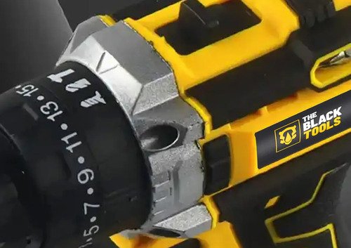 Taladro Destornillador Con 2 Baterías Y Kit De Accesorios Amarillo - Imagen 2