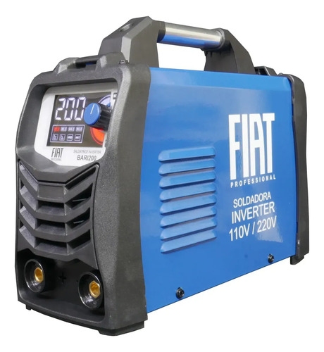 Soldadora Inversora Fiat Mma 200a 110/220v Bari200 - Imagen 2
