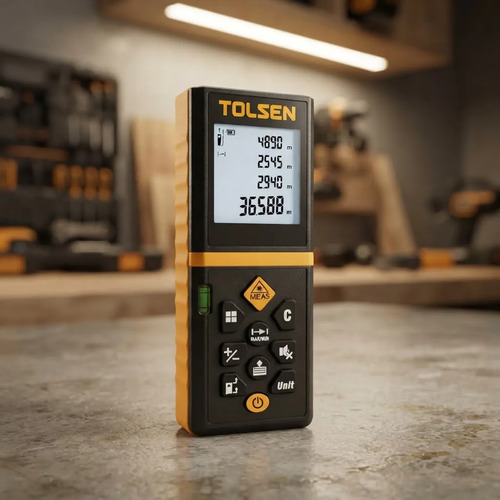 Medidor De Distancia Laser Tolsen 0,2-60m - Imagen 2