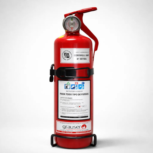 Extintor Bomberito 1kg Largo Portatil Abc Tythogar - Imagen 2