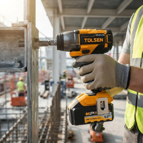 Llave Impacto 20v 1 - 2 S - C S/bat/carg. Tolsen - Imagen 3