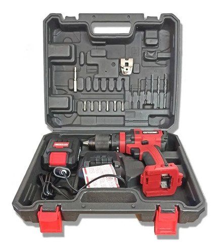 Taladro Atornillador Inalambrico Equus Brushless 20v Color R - Imagen 4