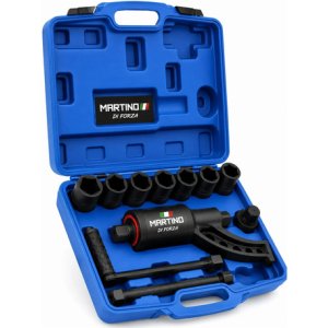 Multiplicador De Torque Industrial 12 Piezas Color Azul