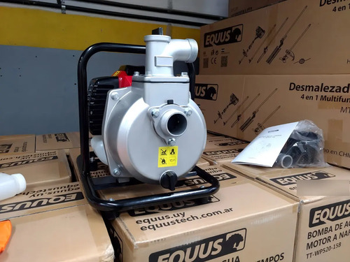 Motobomba De Agua Equus Motor 2 Tiempos 1,5 Pulgadas 52cc - Imagen 2