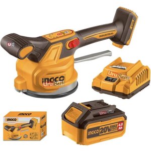 Ventosa Vibradora P/ Cerámica Porcelanato 20v + Bat 4a Ingco
