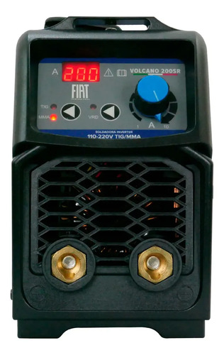 Soldadora Inverter Fiat Volcano200sr Azul - Imagen 2