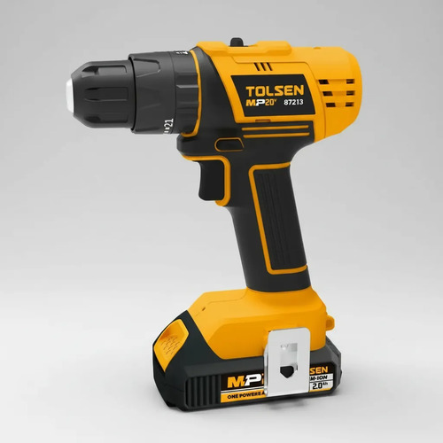 Taladro 10mm 20v 1bat. Y Cargador Tolsen - Imagen 3