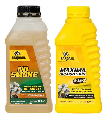 Aditivos Para Aceite Máxima Compresión Y No Smoke 400ml