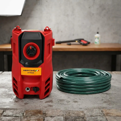 Hidrolavadora Eléctrica 1500w Martino Di Forza+20mt Manguera - Imagen 2
