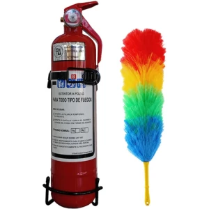 Extintor Bomberito 1 Kg Con Soporte Para Auto Camioneta