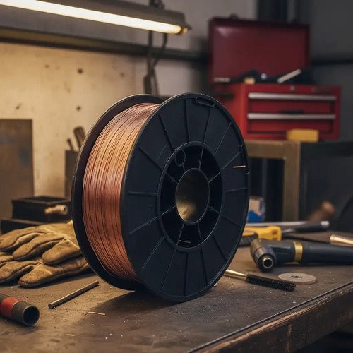 Alambre Bobina De Soldar Con Gas Mig 0.8mm X 15 Kilo