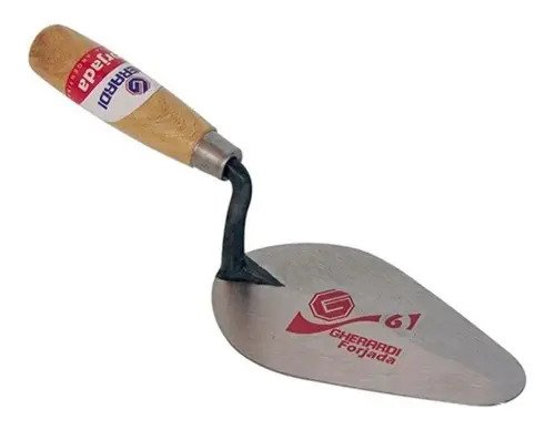 Cuchara Albañil Forjada Gherardi N°6