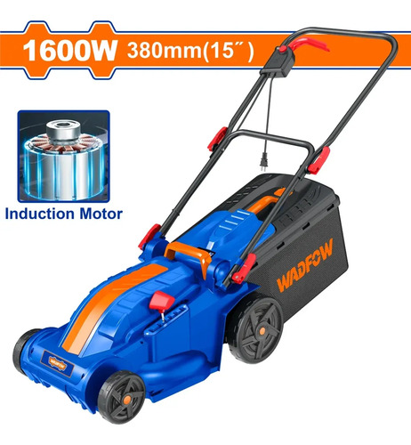 Cortadora De Cesped 1600w 380mm 45l Wadfow Wen3806 - Imagen 2